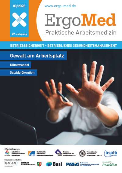 Titelbild ErgoMed - Praktische Arbeitsmedizin 3/2025